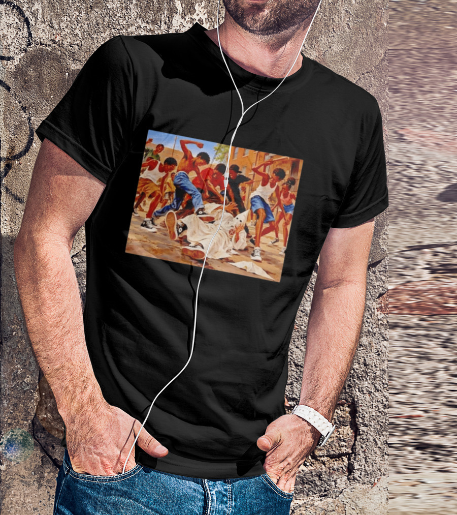 Group Of Youth Confronting A Klansman Social Justice T-Shirt