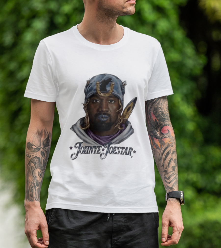 JOHN YE JOESTAR Anime Crossover Character Mashup T-Shirt