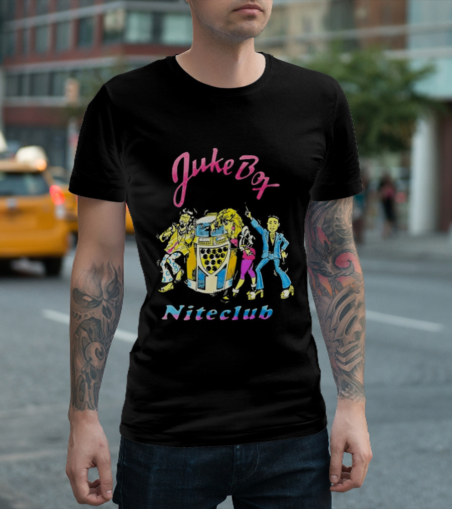 Juke Box Niteclub Retro Dance Party Vibes T-Shirt
