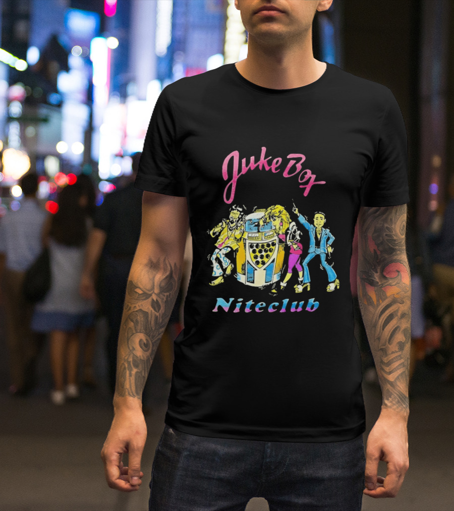 Juke Box Niteclub Retro Dance Party Vibes T-Shirt