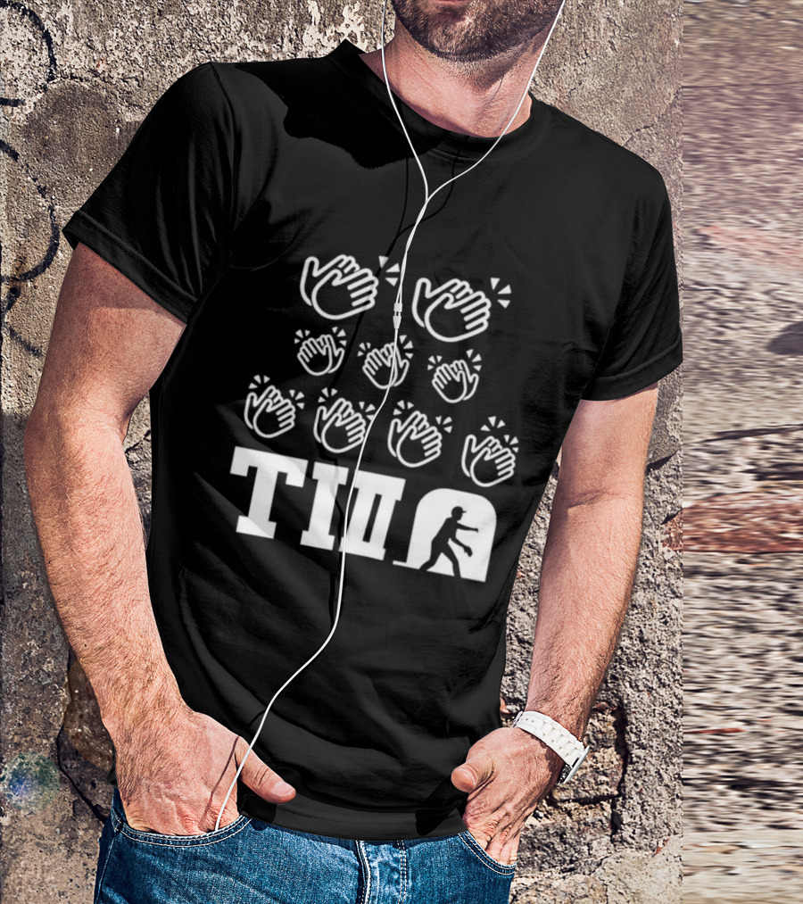TII Clap Hands Baseball Pitcher T-Shirt