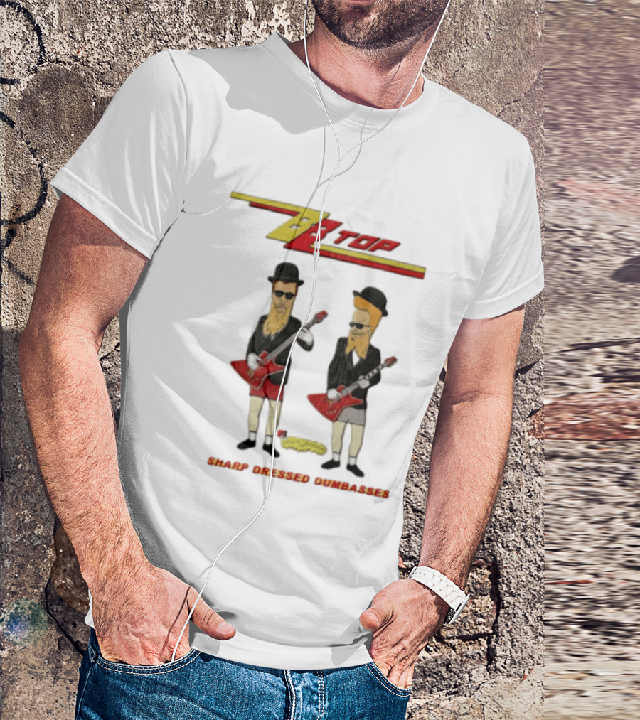 BB Top Beavis And Butt Head Sharp Dressed Dumbasses T-Shirt