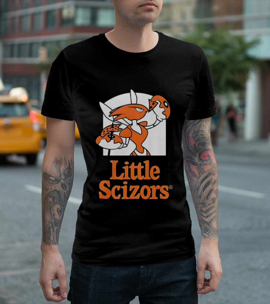 Little Scizors Pizza Scyther Pokémon T-Shirt
