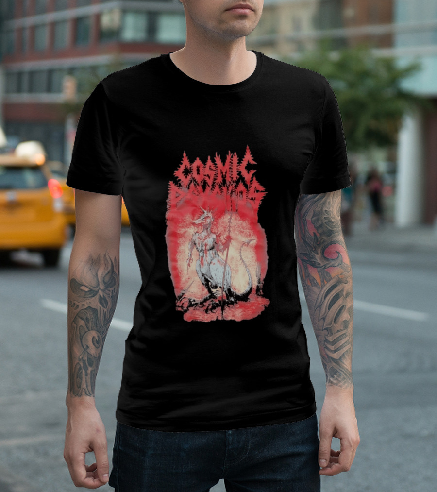 Cosmic Psychos Devil Kangaroo Australian Punk T-Shirt