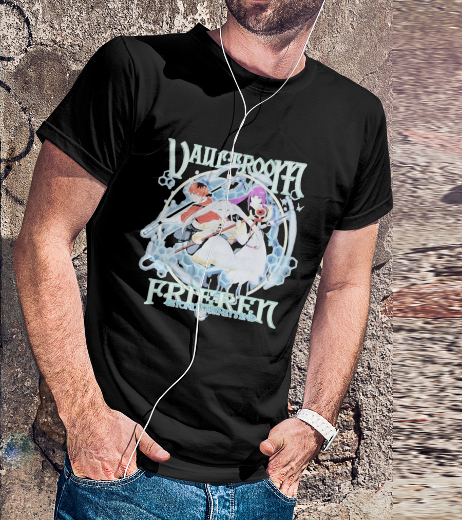 Vaultroom Frieren Beyond Journey's End Character Circle T-Shirt