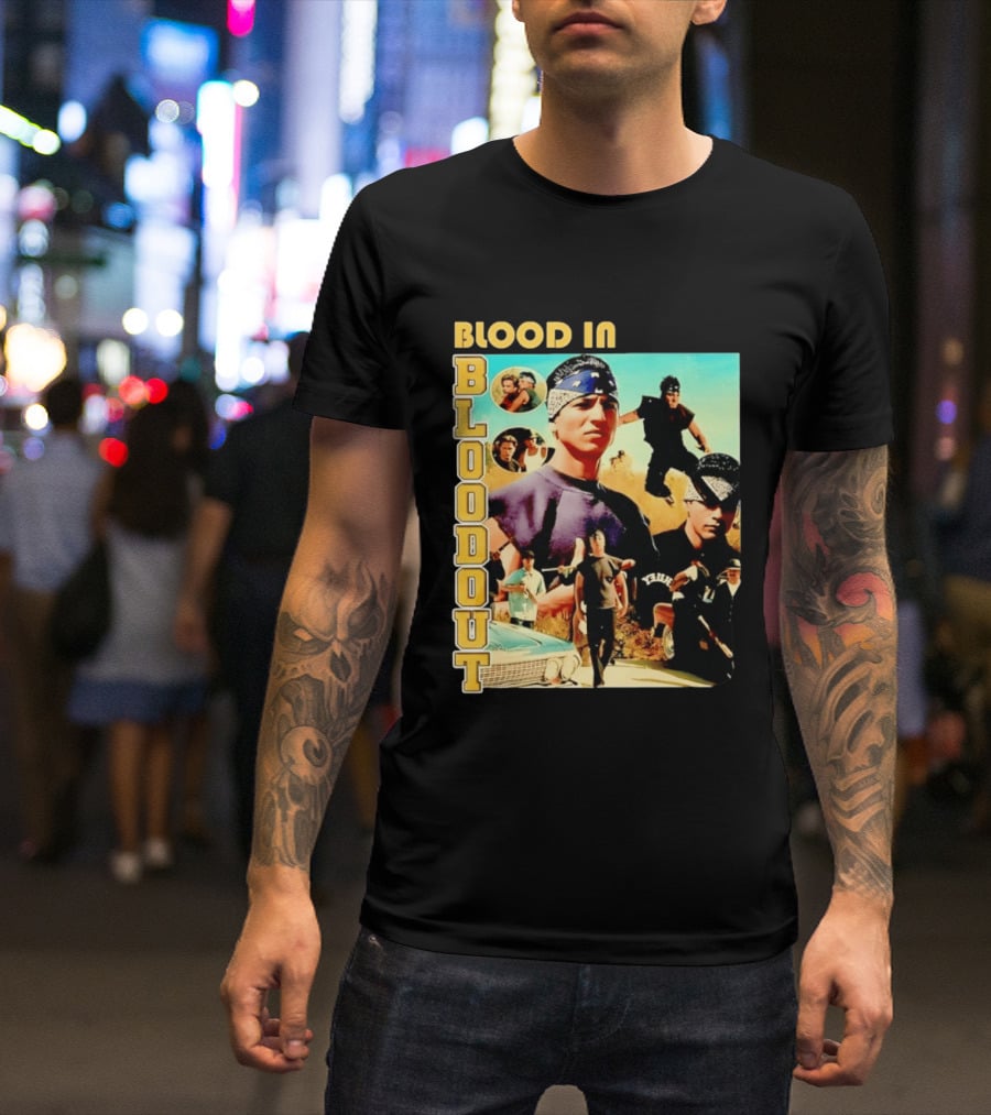 Blood In Blood Out 90s Cult Classic Movie T-Shirt