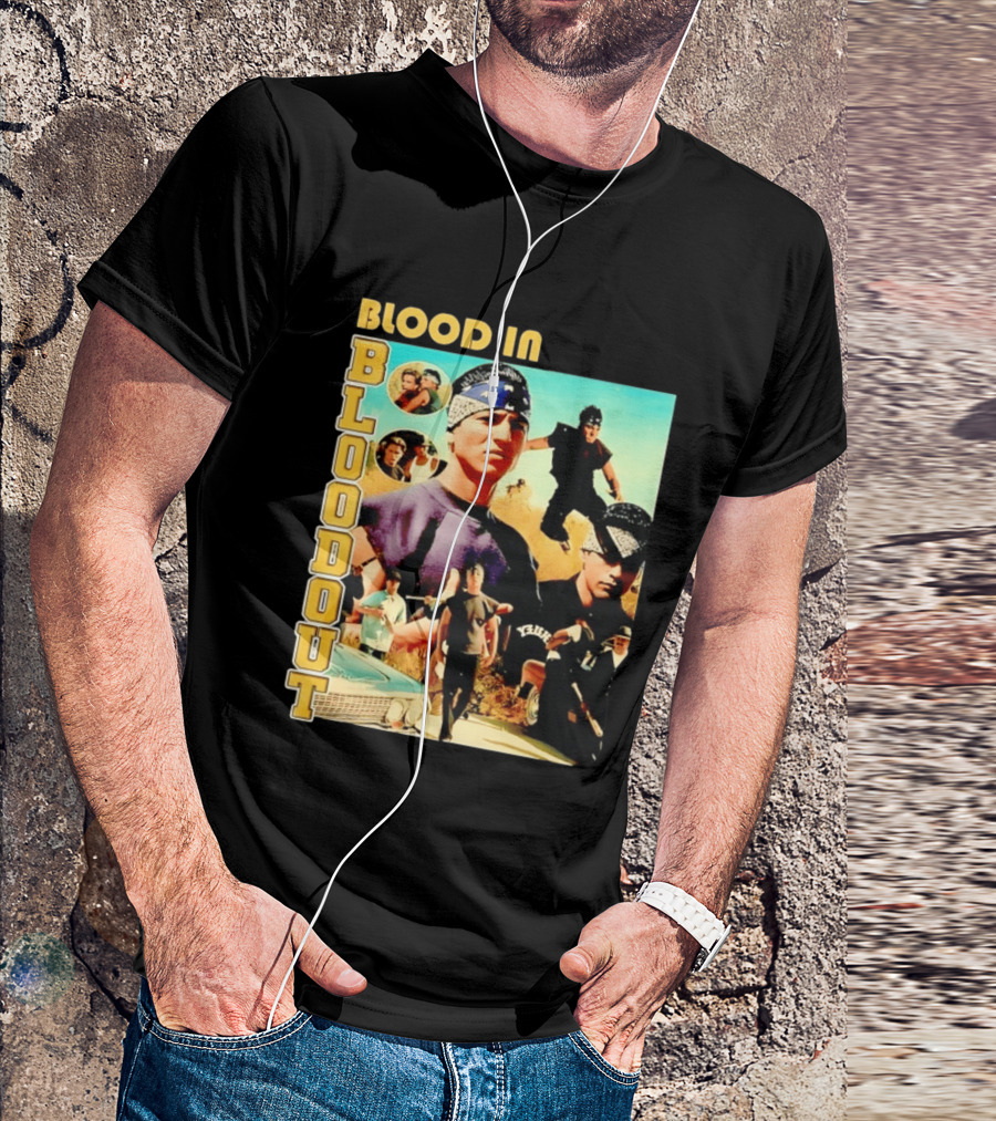 Blood In Blood Out 90s Cult Classic Movie T-Shirt