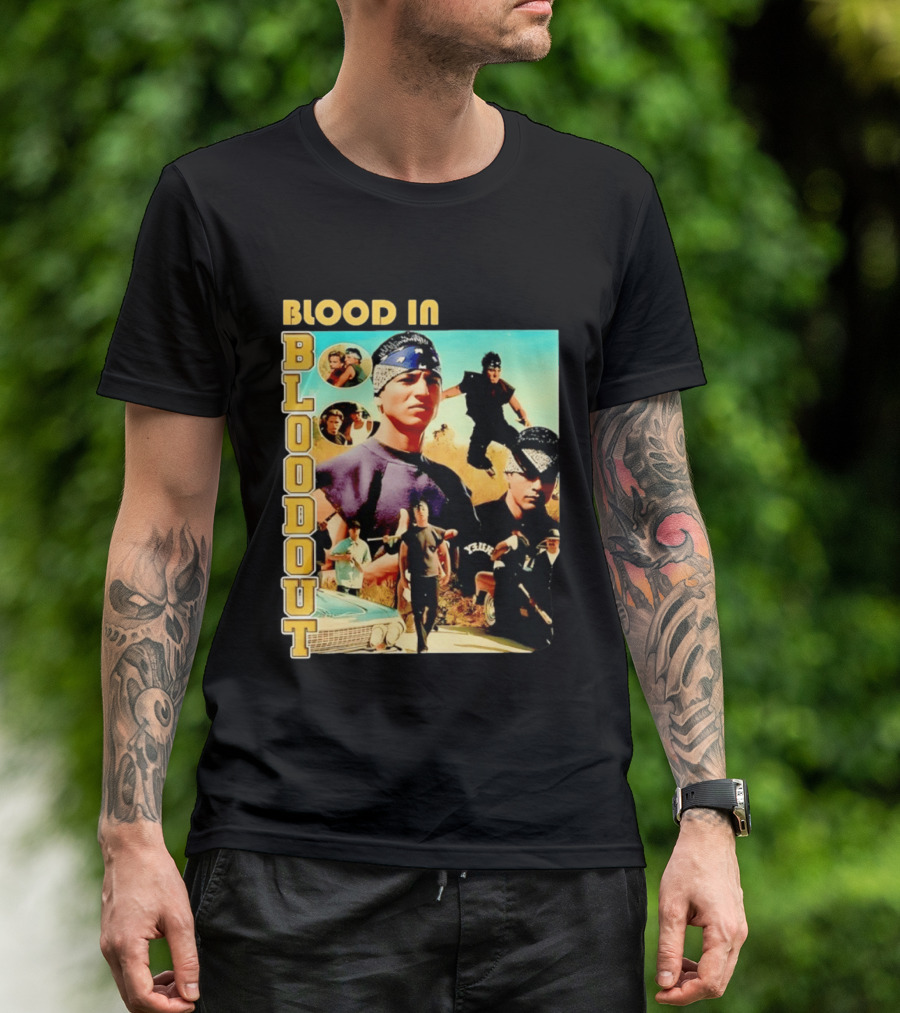 Blood In Blood Out 90s Cult Classic Movie T-Shirt