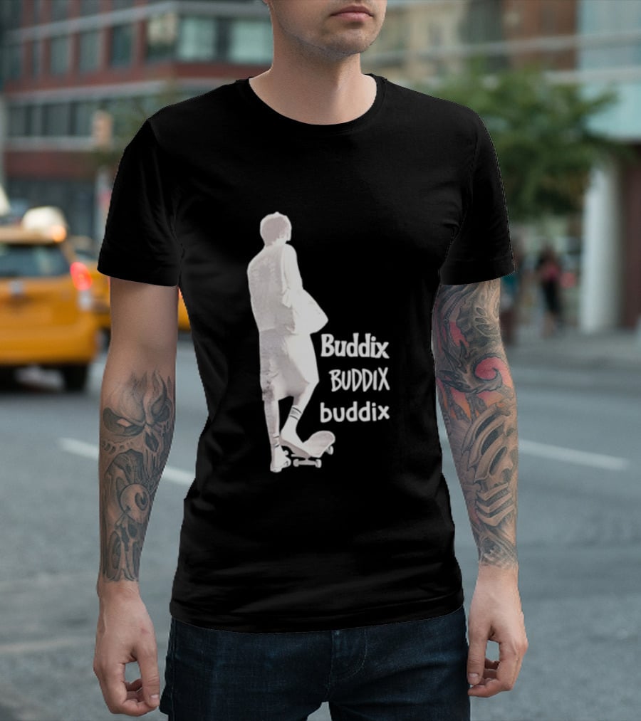Buddix Skater Skateboarding Streetwear T-Shirt
