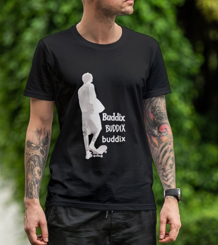 Buddix Skater Skateboarding Streetwear T-Shirt