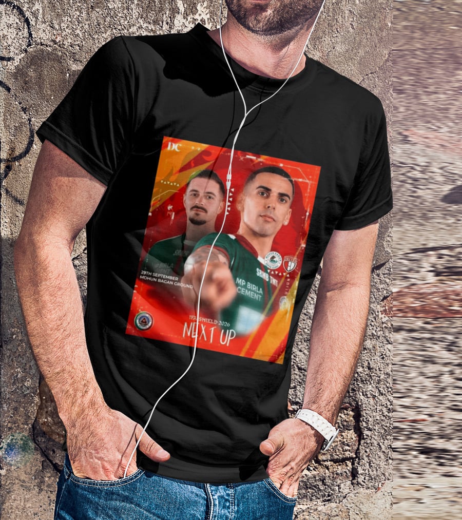 IFA Shield 2026 Mohun Bagan Super Giant Vs NorthEast United FC 29th September Mohun Bagan Ground T-Shirt
