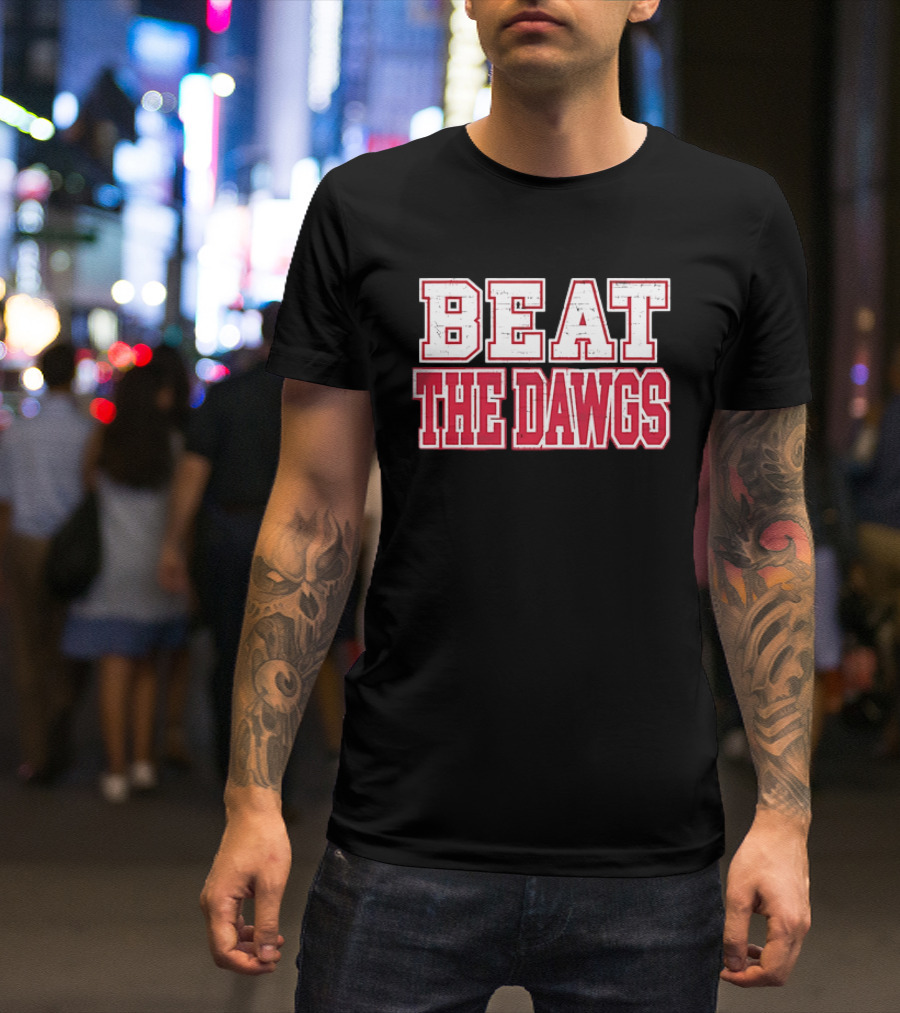 South Carolina Gamecocks Beat The Dawgs Georgia NCAA 2026 T-Shirt