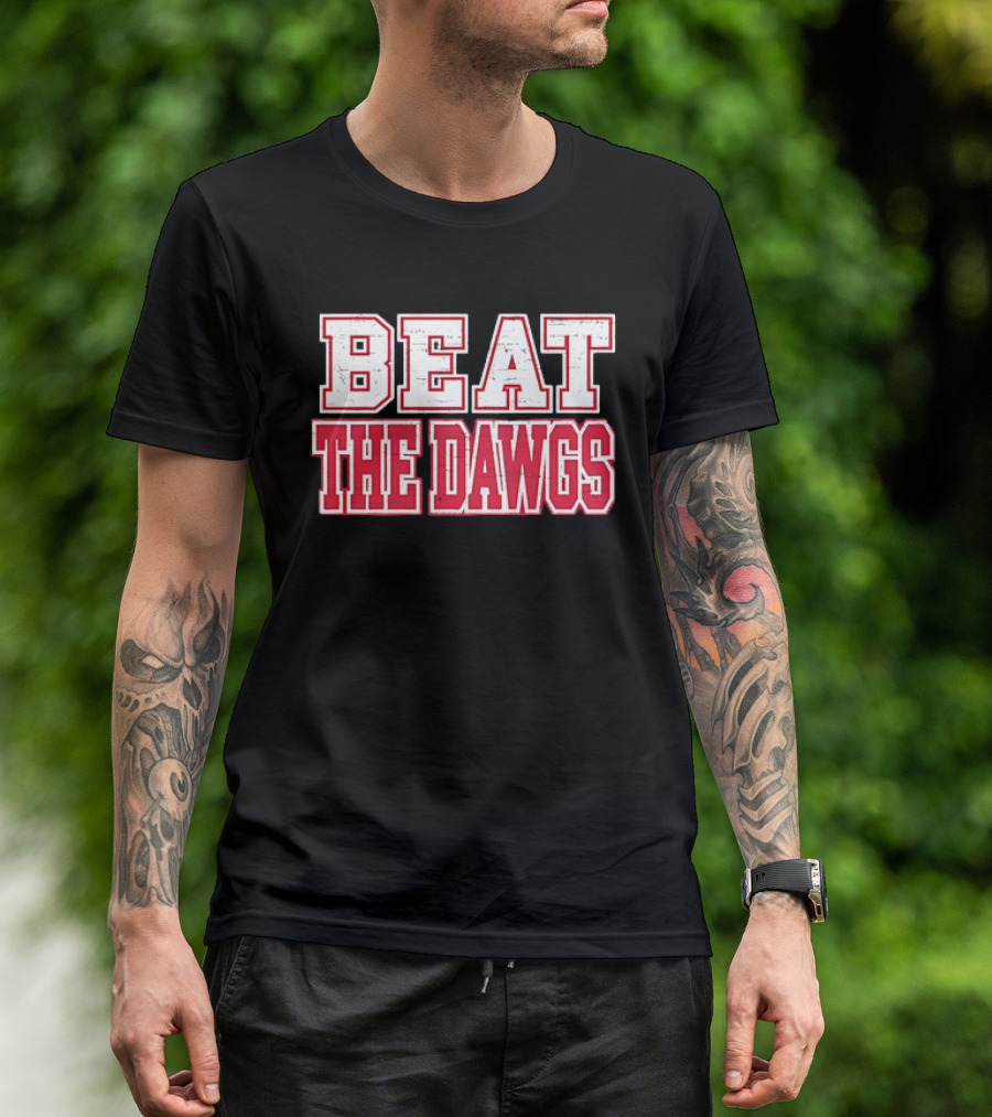 South Carolina Gamecocks Beat The Dawgs Georgia NCAA 2026 T-Shirt