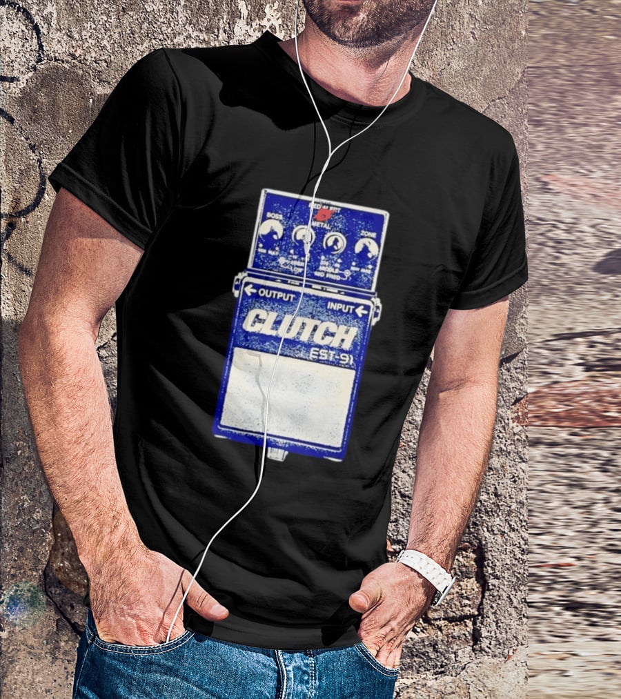 Boss Metal Zone Clutch Est 91 Rock Music Pedal T-Shirt
