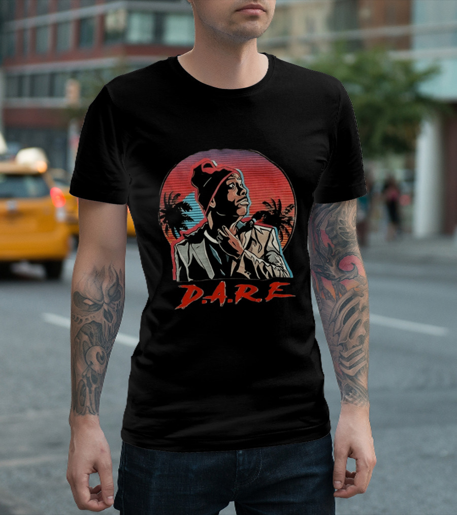 D.A.R.E Tyrone Fear Factor Palms T-Shirt