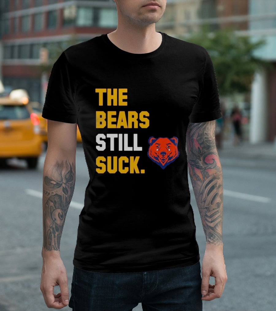 Minnesota Vikings The Bears Still Suck Retro Football Rivalry T-Shirt