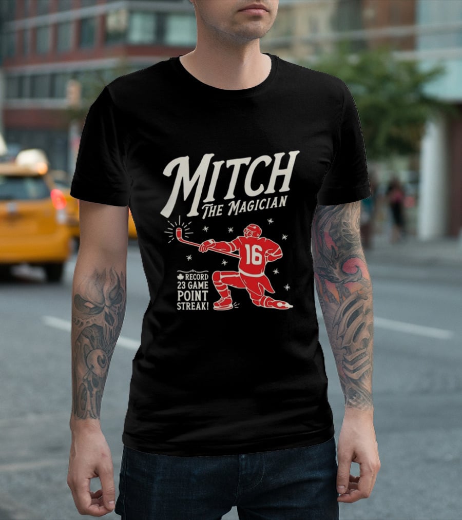Mitch The Magician Record 23 Game Point Streak T-Shirt