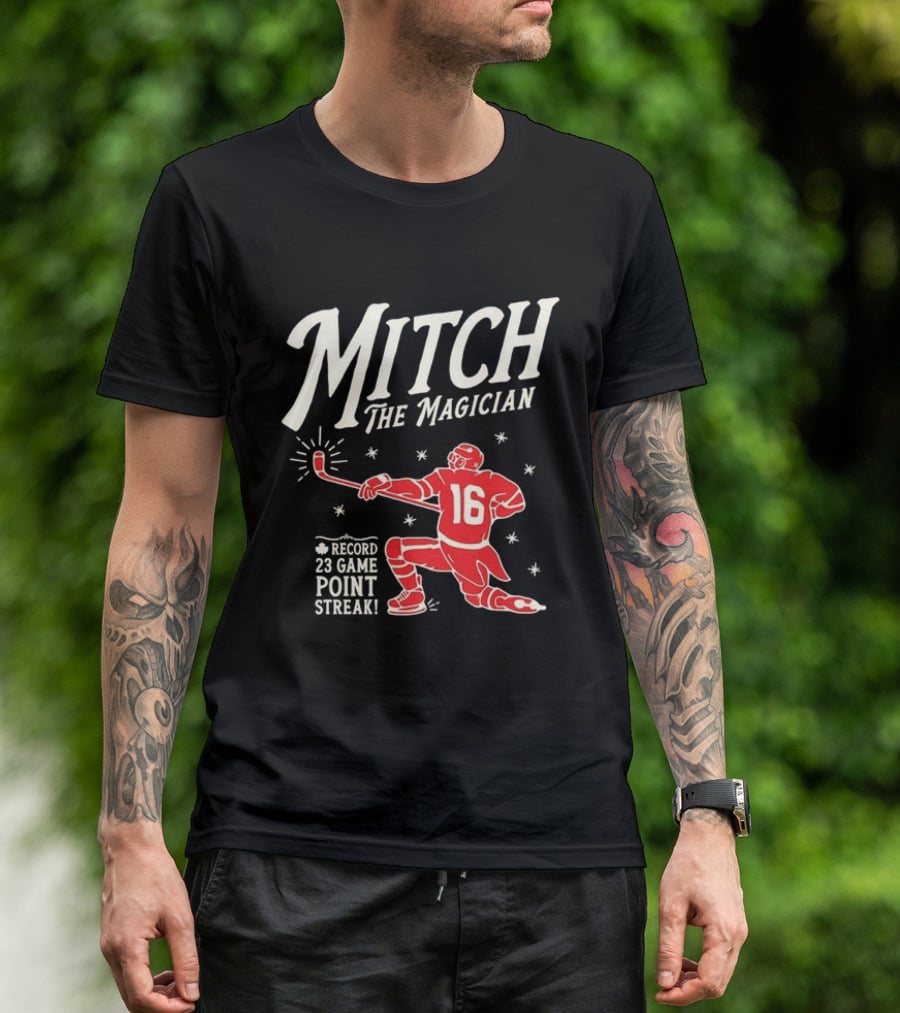 Mitch The Magician Record 23 Game Point Streak T-Shirt