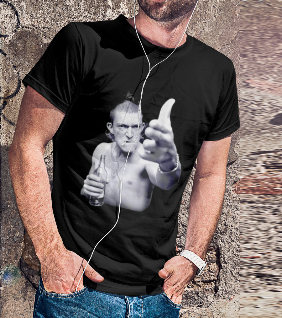 Vincent Cassel Vinz La Haine Iconic Movie Scene T-Shirt