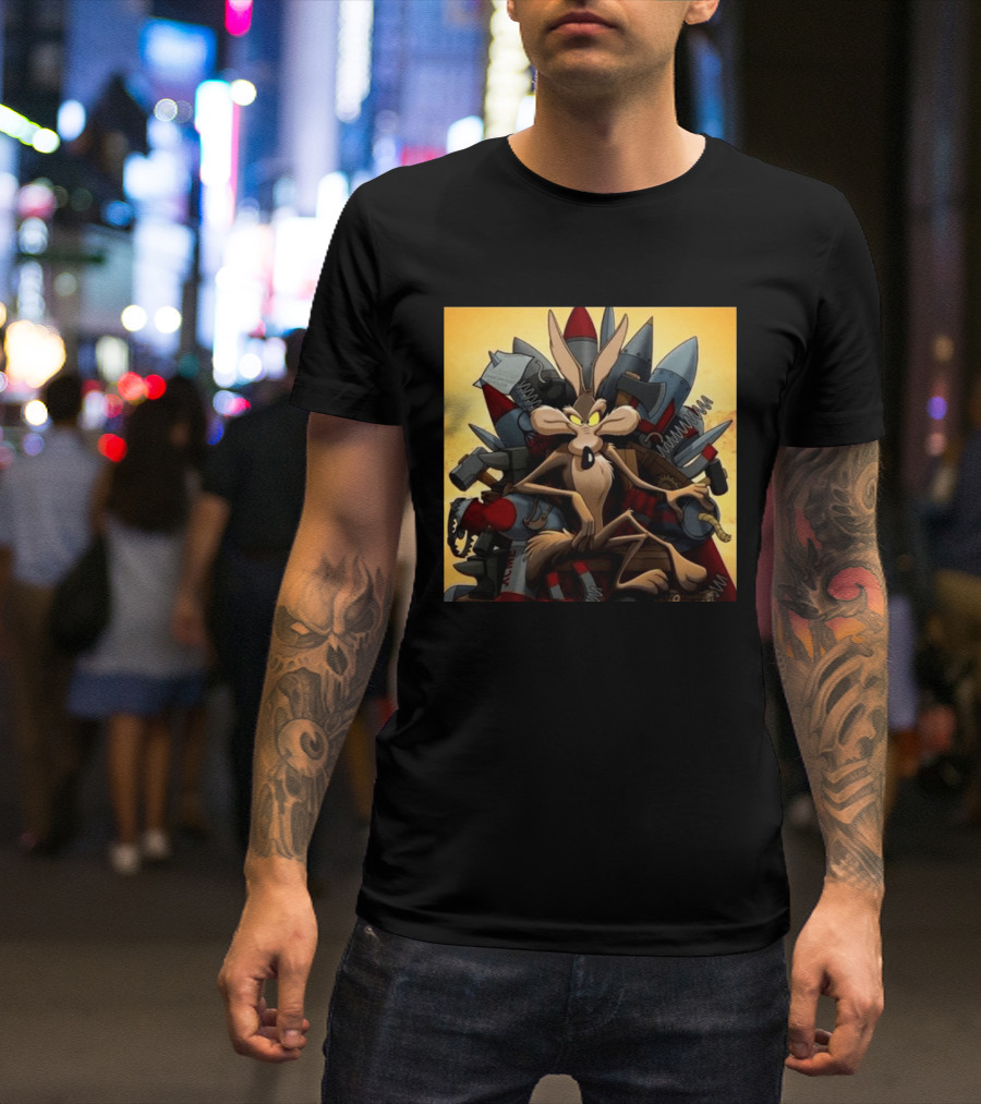 Wile E. Coyote Acme Rockets Digital Release Tomorrow T-Shirt