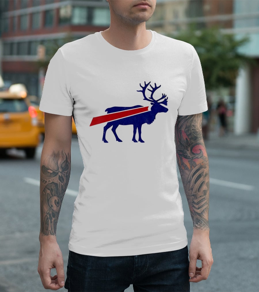 Buffalo Bills Reindeer Christmas Edition T-Shirt