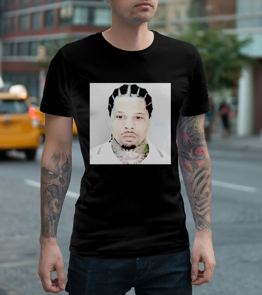 Gervonta Davis Shot Blessed Tattoo Professional Boxer T-Shirt
