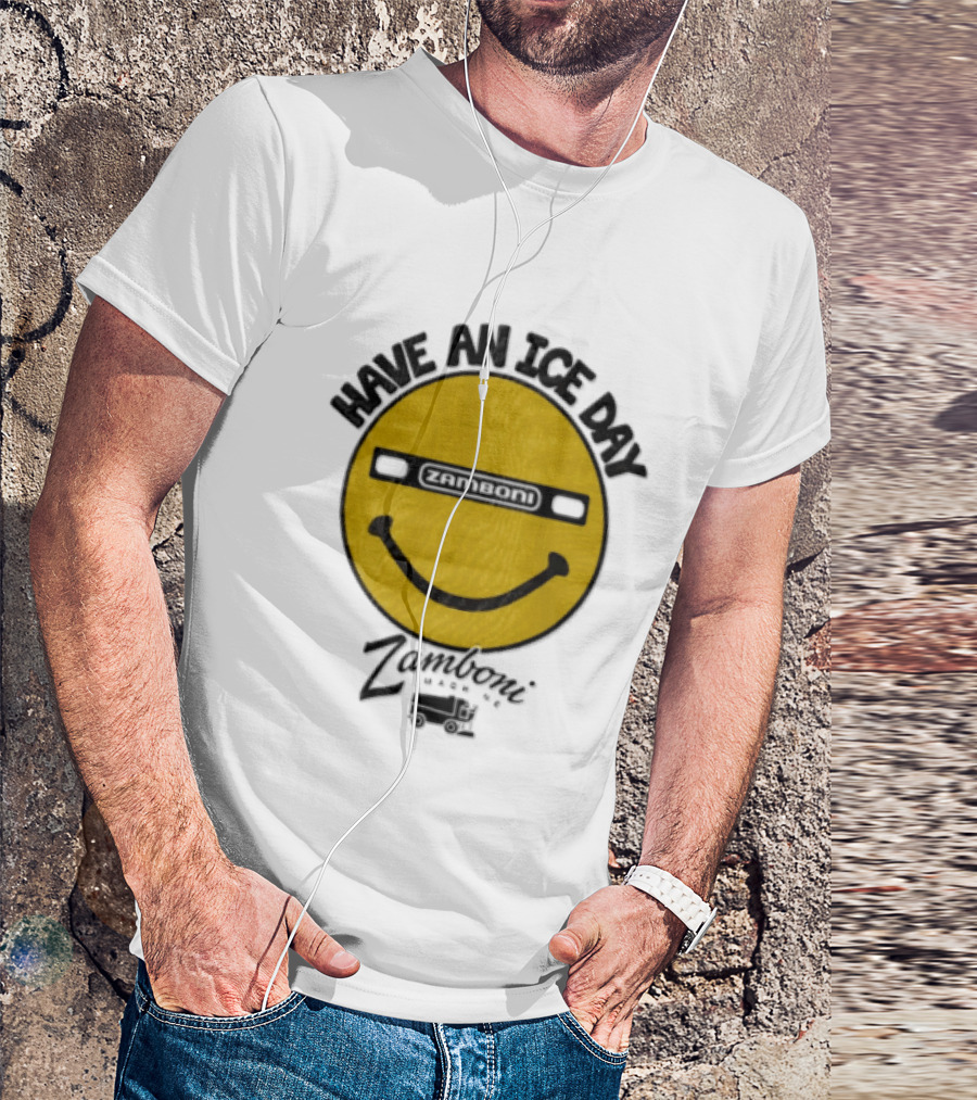 Have An Ice Day Smile Zamboni T-Shirt
