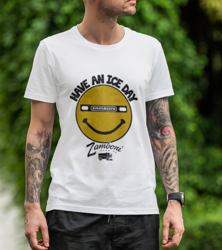 Have An Ice Day Smile Zamboni T-Shirt