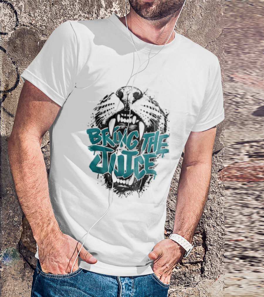 Bring The Juice Best Served Loud Jaguars T-Shirt