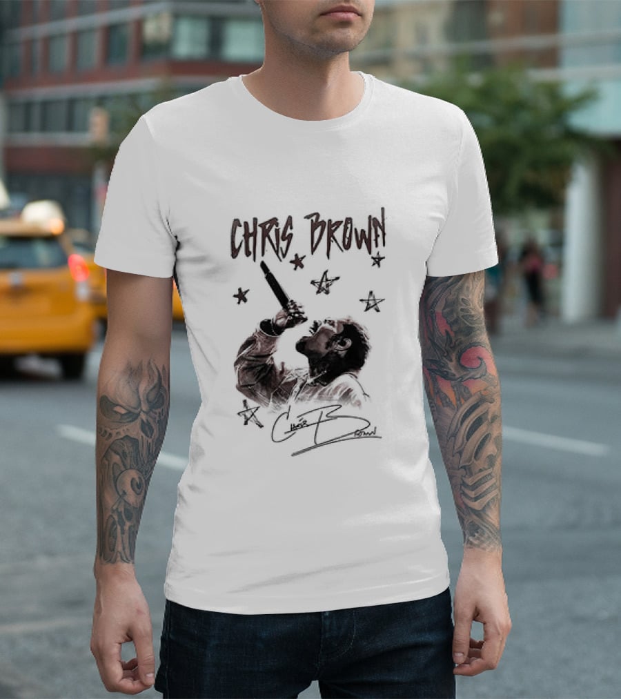 San Francisco 49ers Chris Brown Collaboration CB Signature T-Shirt