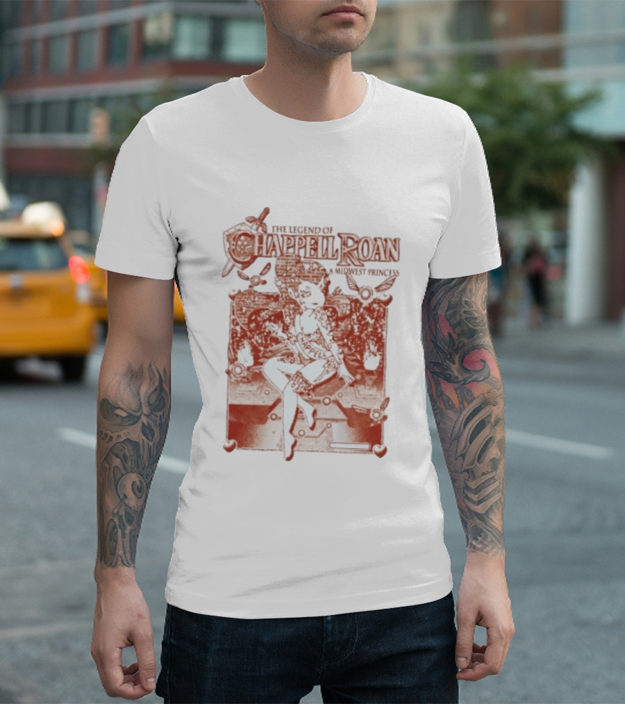 The Legend Of Chappell Roan A Midwest Princess Fantasy Adventure Aesthetic T-Shirt