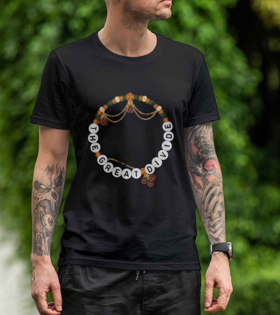 Noah Kahan The Great Divide Bracelet Beaded Chain T-Shirt
