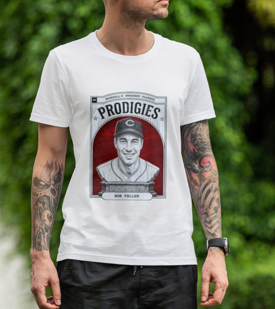 Baseball's Greatest Players Prodigies Bob Feller T-Shirt