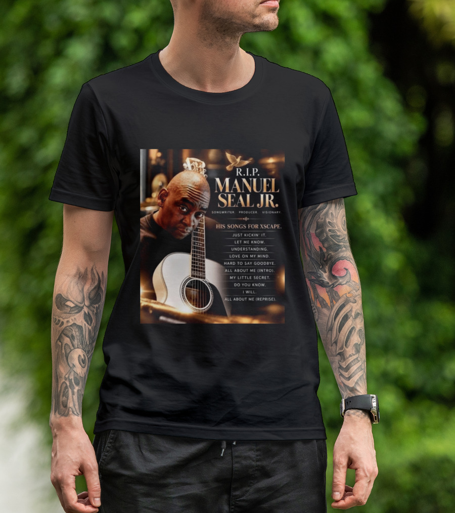 R.I.P. Manuel Seal Jr. Songwriter For Xscape Hits 1960 2026 T-Shirt