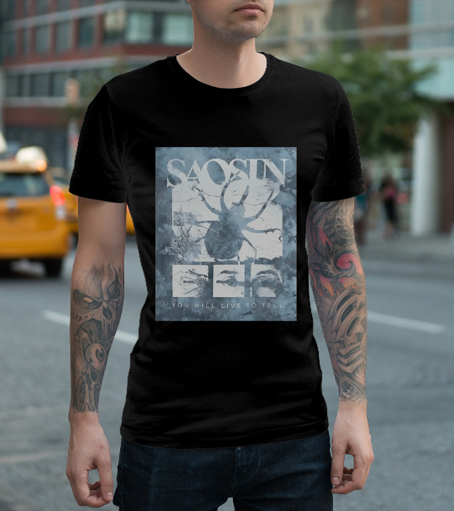 Saosin You Will Live To Tell Post Hardcore Insect Abstract T-Shirt