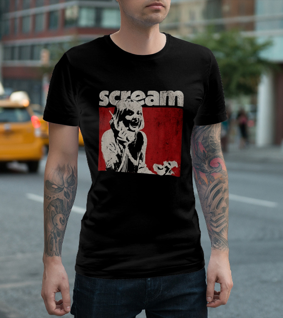 Scream Horror 90's Cult Movie Classic Halloween T-Shirt