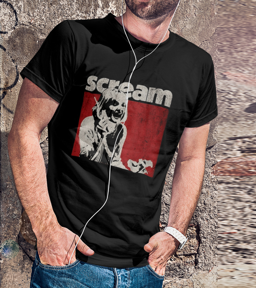 Scream Horror 90's Cult Movie Classic Halloween T-Shirt