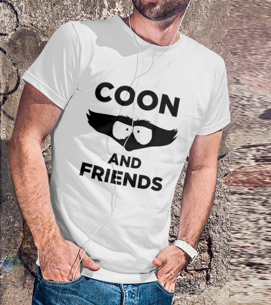 Coon And Friends Superhero Parody Iconic Cartoon Spoof T-Shirt