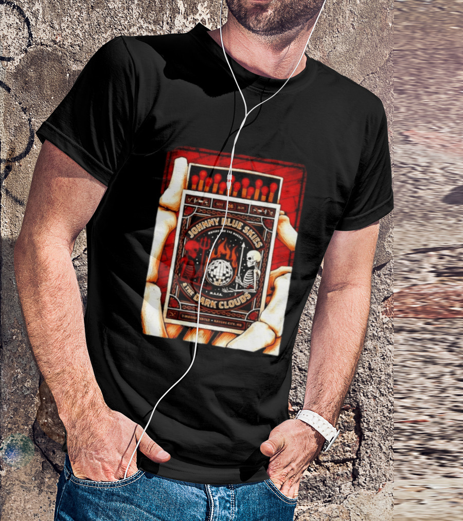 Johnny Blue Skies & The Dark Clouds Mutiny For The Masses Mobile Center Kansas City Sept 26 2026 T-Shirt