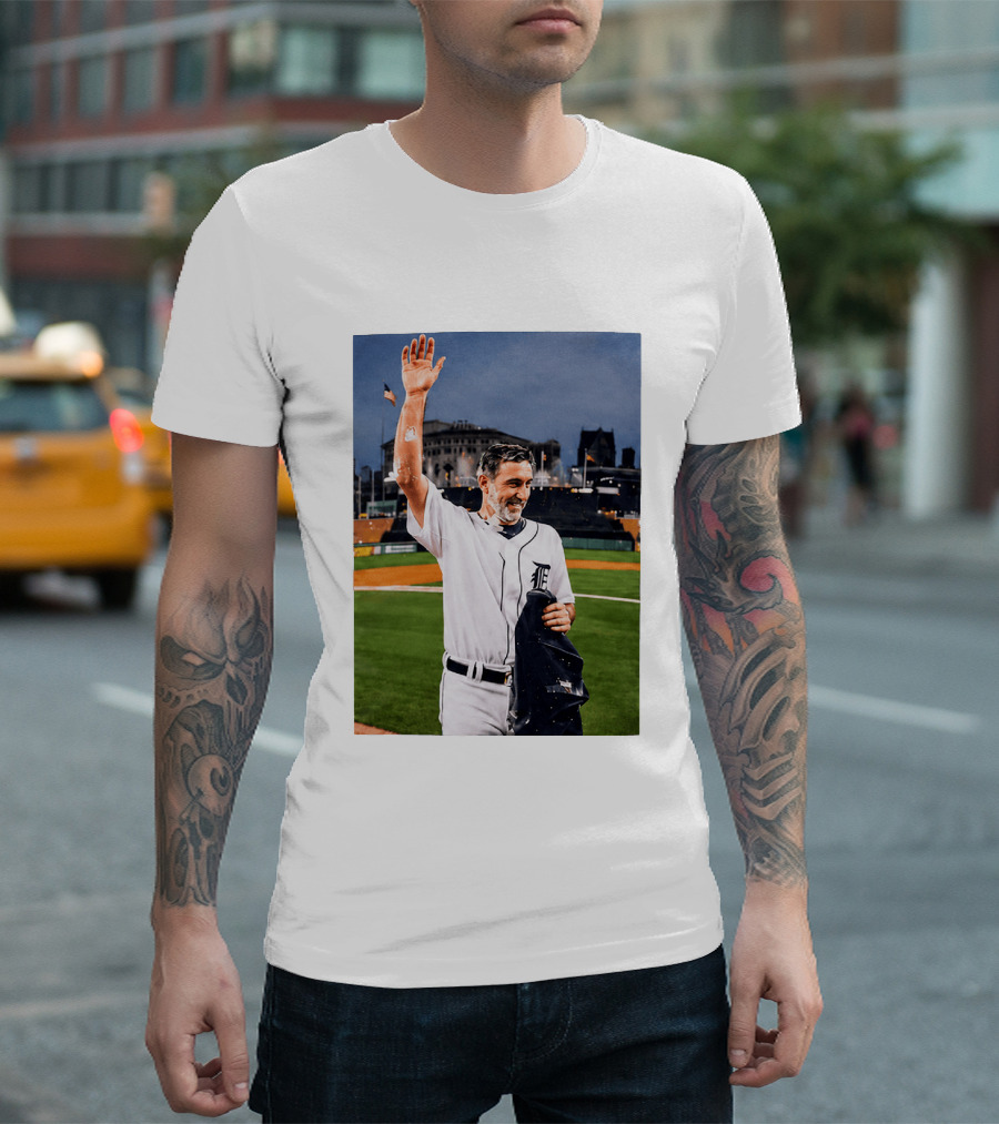 Justin Verlander Detroit Tigers Baseball Farewell Game T-Shirt