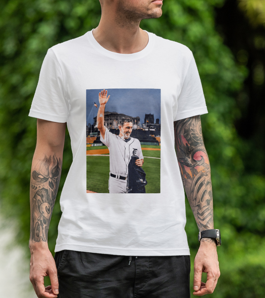 Justin Verlander Detroit Tigers Baseball Farewell Game T-Shirt
