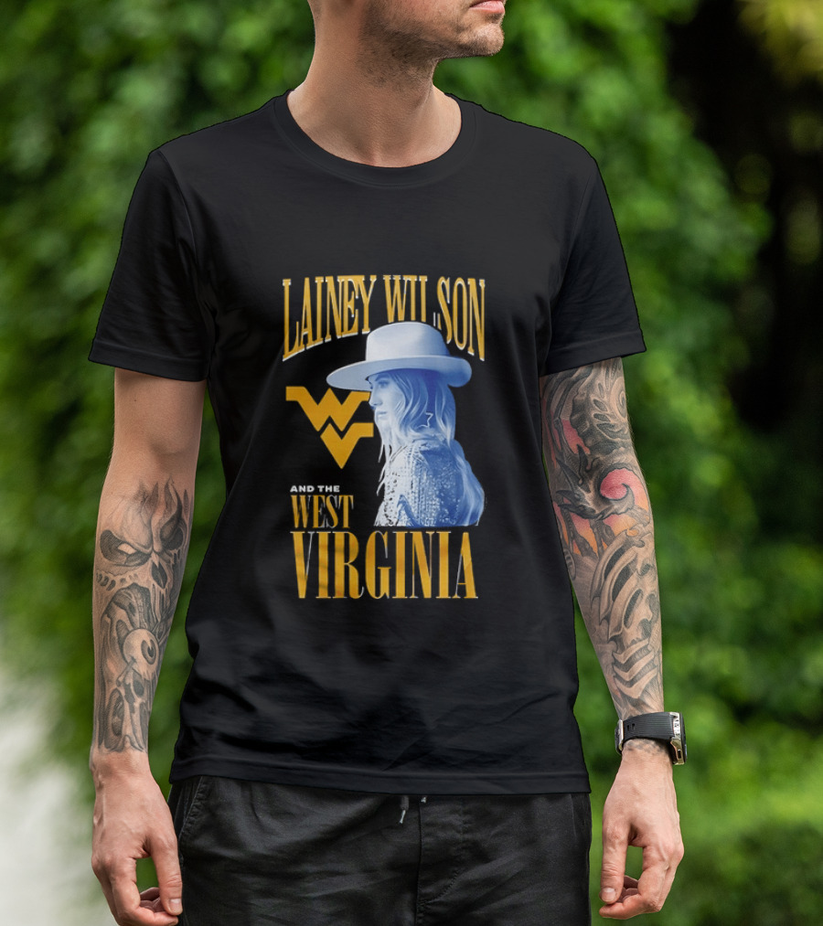 Lainey Wilson West Virginia Mountaineers Fan T-Shirt
