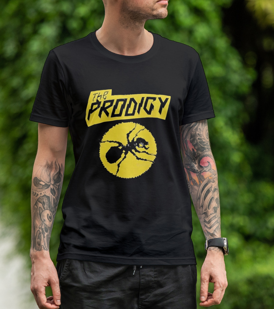 The Prodigy Yellow Ant Alternative Dance Electronic Music T-Shirt