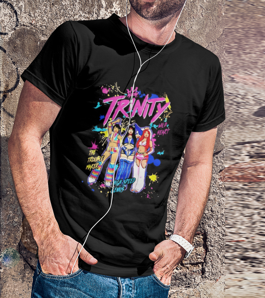 Trinity Wild Heart The Trouble Maker High Speed Genius Trio T-Shirt