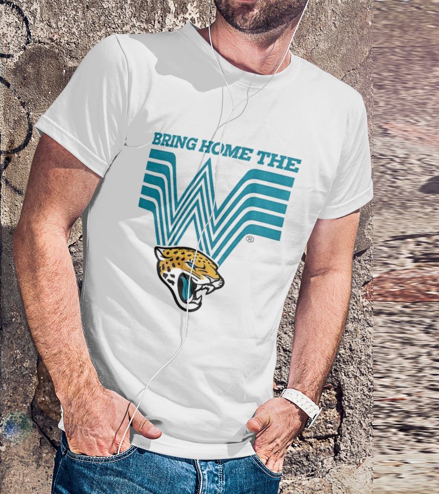 Bring Home The W Jaguars Win Free Whataburger T-Shirt
