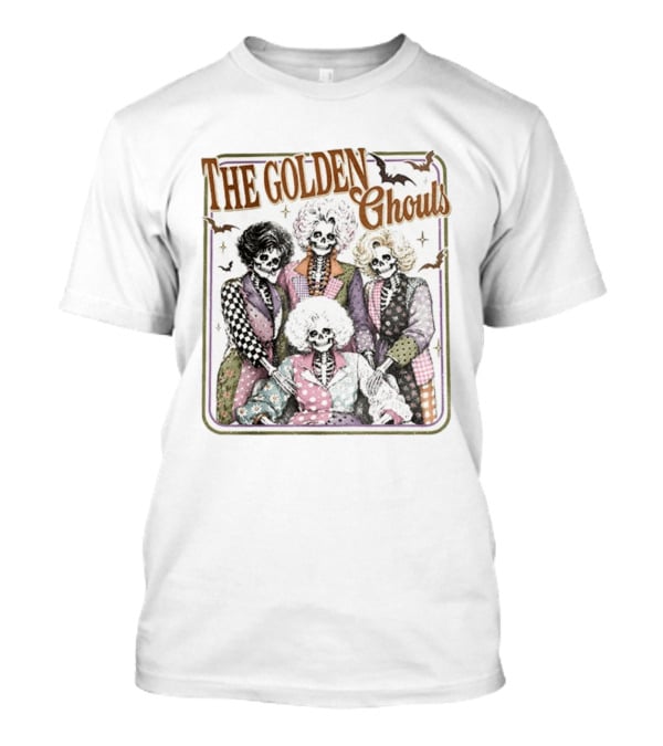 The Golden Ghouls Preppy Halloween Friends 2026 T-Shirt