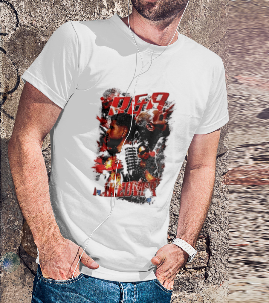 Usher Chris Brown R&B Takeover Singing Lightning Collage T-Shirt