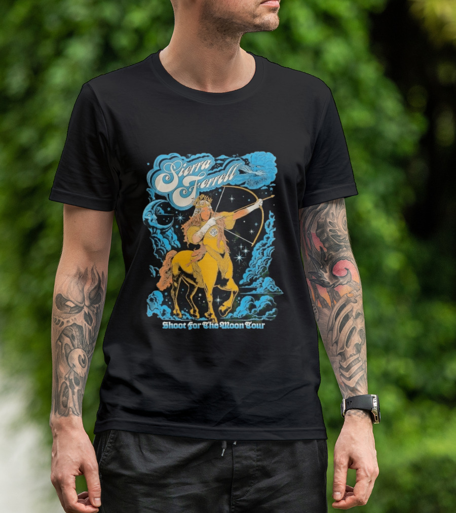 Sierra Ferrell Shoot For The Moon Tour Centaur Archer Cosmic T-Shirt