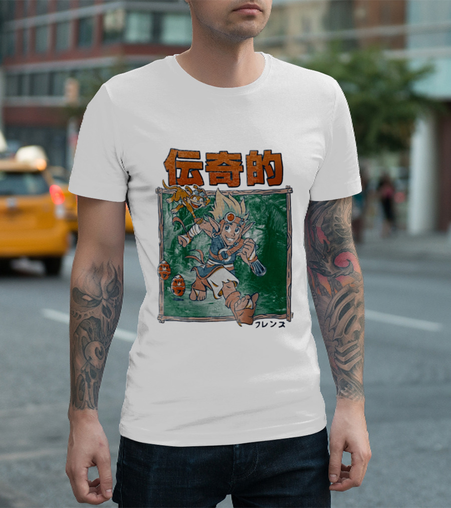 Legendary Adventure Jak And Daxter Jungle Run Orange Eggs T-Shirt