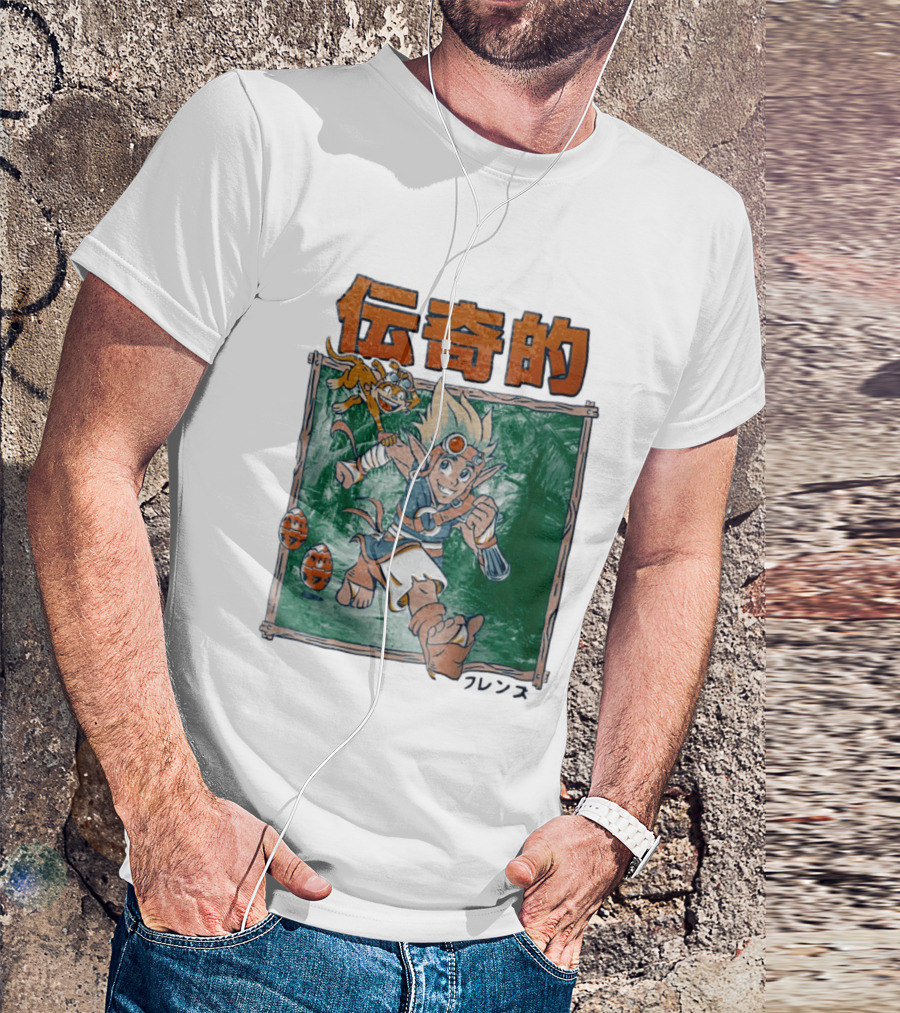 Legendary Adventure Jak And Daxter Jungle Run Orange Eggs T-Shirt